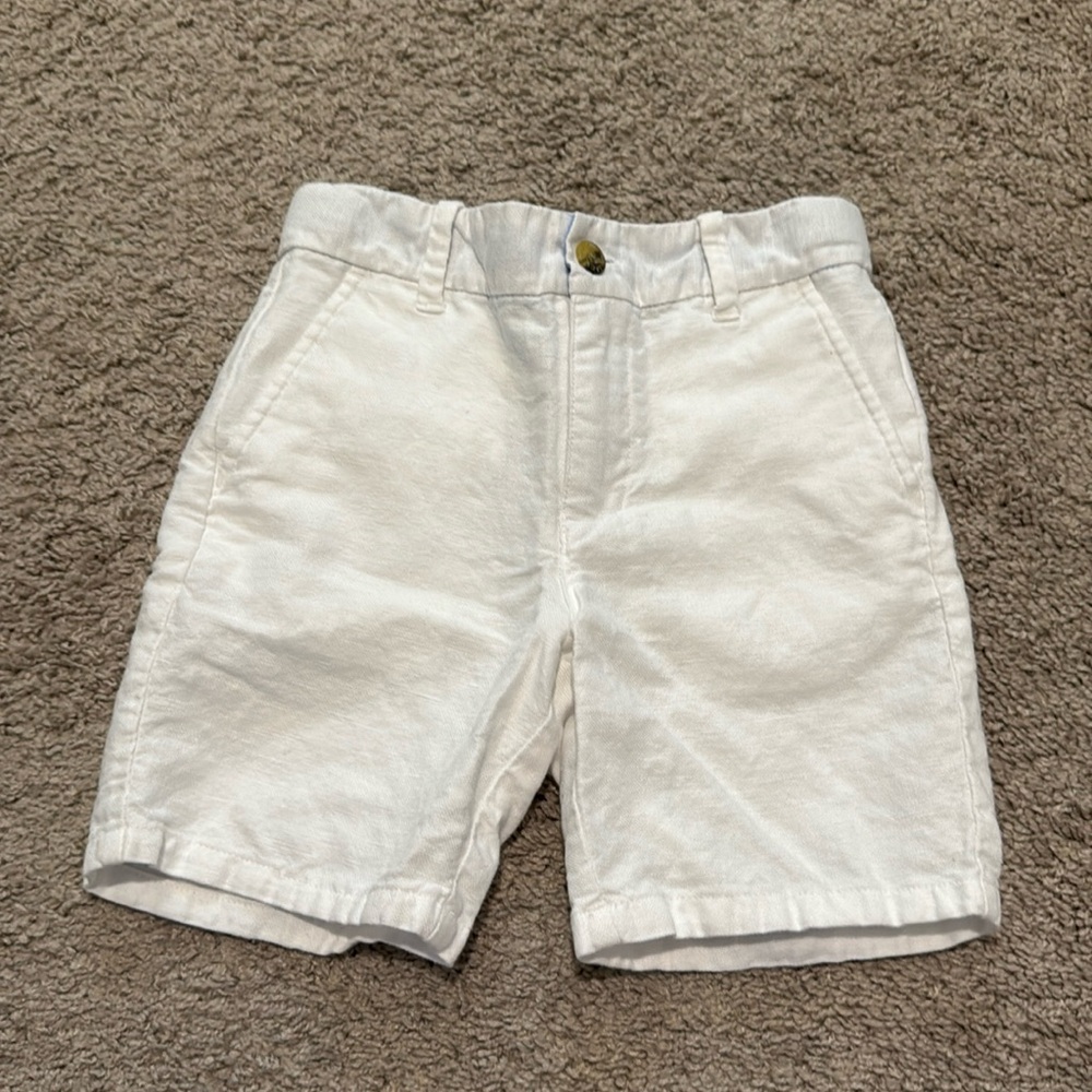 Janie and Jack Linen shorts BOYS 6